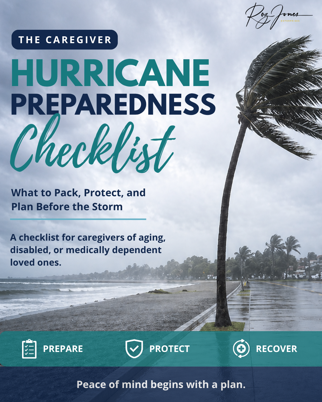 The Caregiver Hurricane Preparedness Checklist.